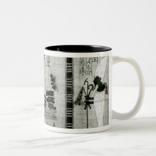 The deceased accompanied by his sister Two-Tone coffee mug