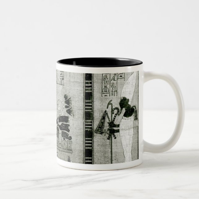 The deceased accompanied by his sister Two-Tone coffee mug (Right)