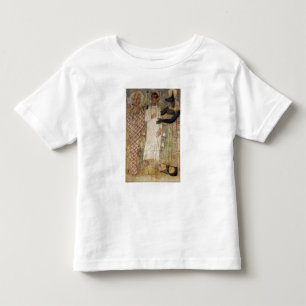 The deceased and his mummy protected by Anubis Toddler T-Shirt