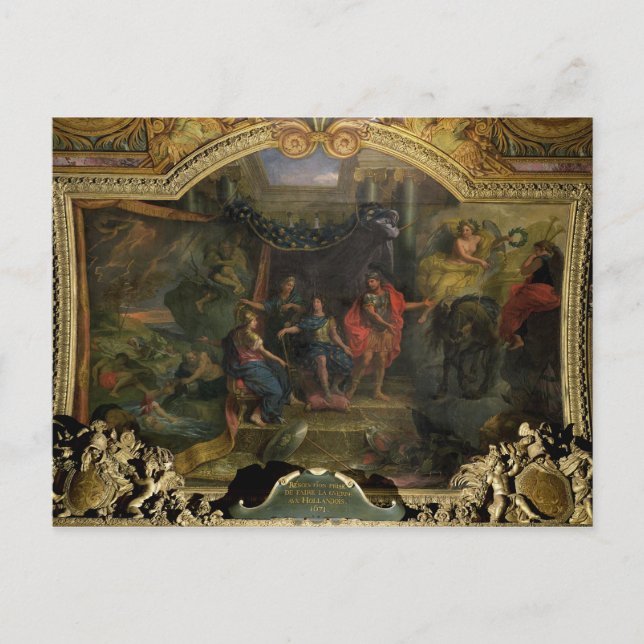 The Decision to Make War on the Dutch Postcard (Front)