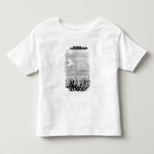 The Declaration of Arbroath, 6 April 1320 Toddler T-Shirt