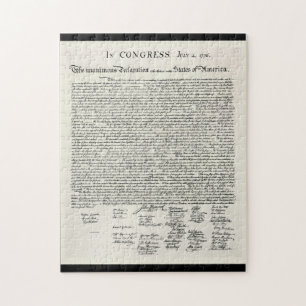 The Declaration of Independence Jigsaw Puzzle
