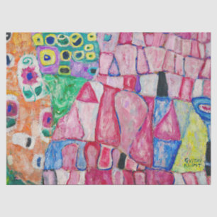 The Decorative Motifs by Gustav Klimt Tissue Paper