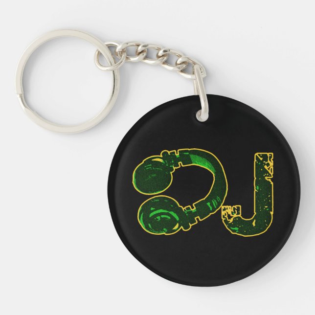 the Dee Jay keys Key Ring (Front)