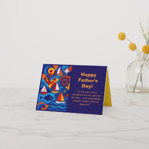⚓️ "The Deep End" Father’s Day Thank You Card