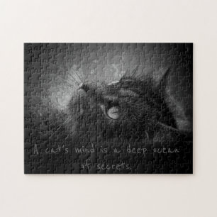 The deep ocean of a cats mind jigsaw puzzle