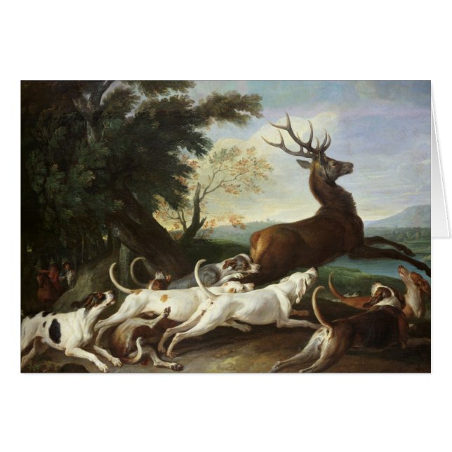 The Deer Hunt, 1718 (Front Horizontal)