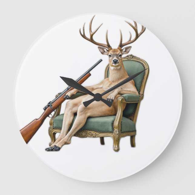 the deer hunter clock (Front)