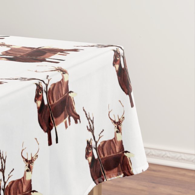 THE DEER tablecloth (In Situ)