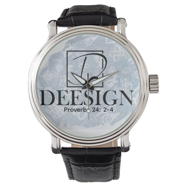 The Deesign Collective Button Watch (Front)