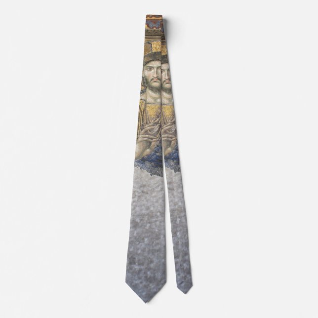 The Deesis Mosiac Upper Gallery Hagia Sophia Tie (Front)