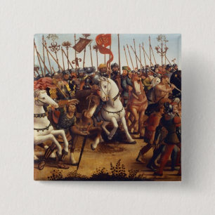 The Defeat of Athens by Minos, King of Crete, from 15 Cm Square Badge