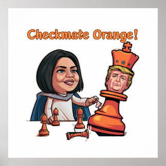 The Defeat Of The Orange King Poster