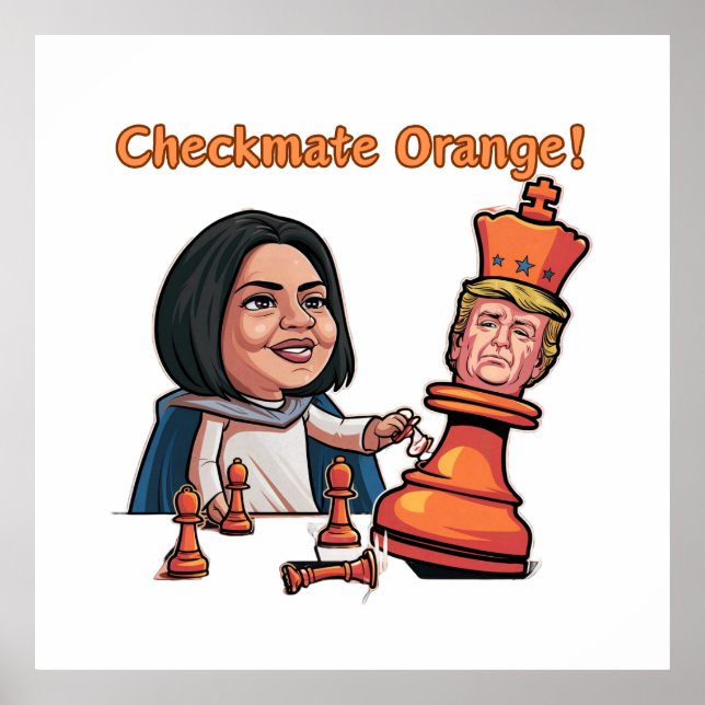 The Defeat Of The Orange King Poster (Front)