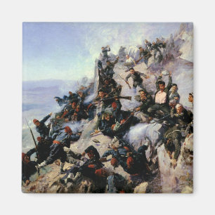 The Defence of the Eagle Aerie Magnet