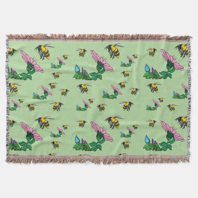 The Defender Throw Blanket (Front)