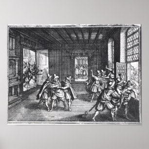 The Defenestration of Prague in 1618 Poster
