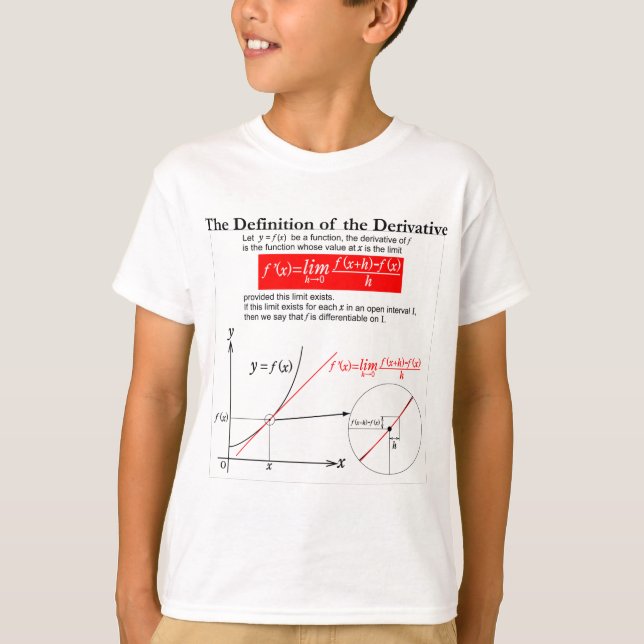 The Definition of the Derivative. T-Shirt (Front)