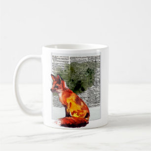 The Definitive Fox Instant Photo Watercolor Coffee Mug