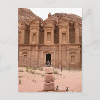 The Deir at Petra Postcard