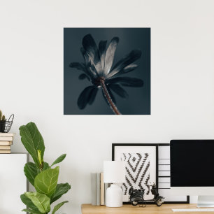 The Deliciously Dark Flower Poster