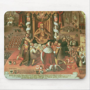 The Delivery of the Augsburg Confession Mouse Pad