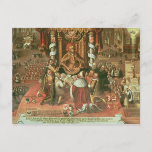 The Delivery of the Augsburg Confession Postcard