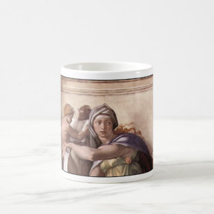The Delphic Sibyl - Fresco Sistine Chapel Coffee Mug