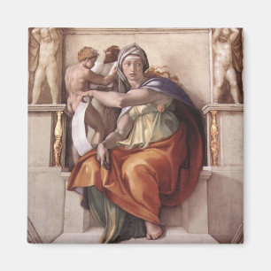 The Delphic Sibyl in detail Magnet
