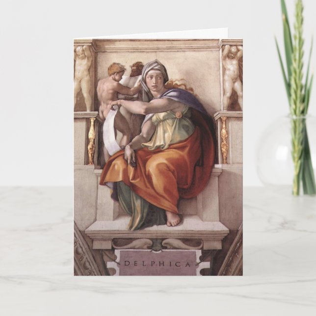 The Delphic Sybil Card (Front)