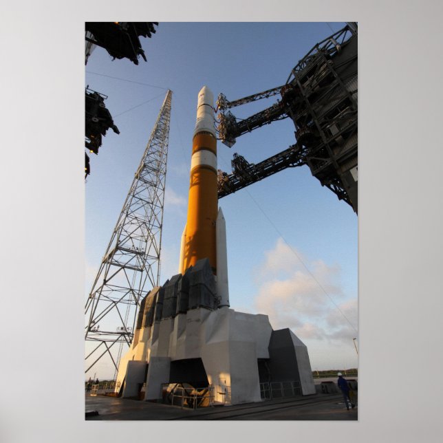 The Delta IV rocket Poster (Front)