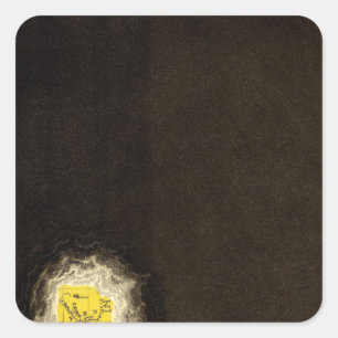 The Deluge 2348 BC Square Sticker