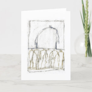 The delusion a separate self by Mike Heseltine Card