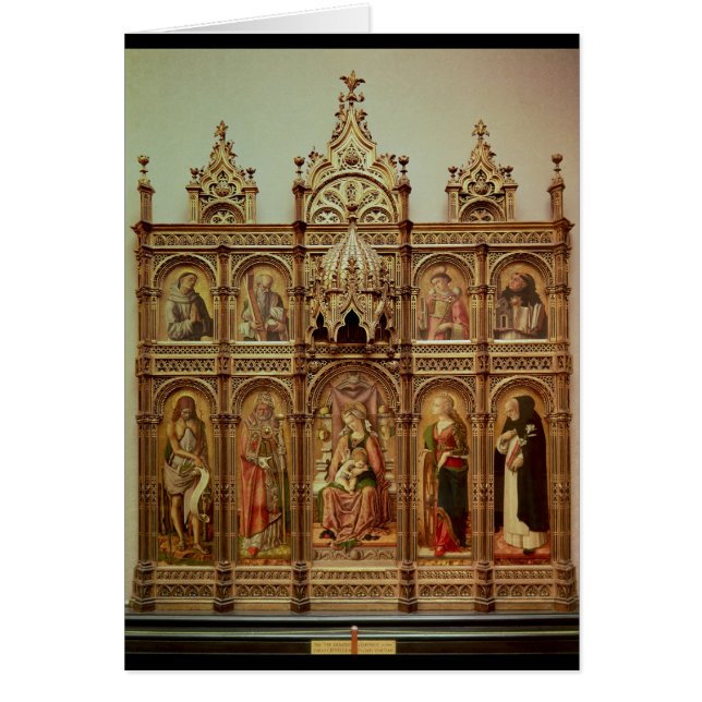 The Demidoff Altarpiece, 1476 (Front)