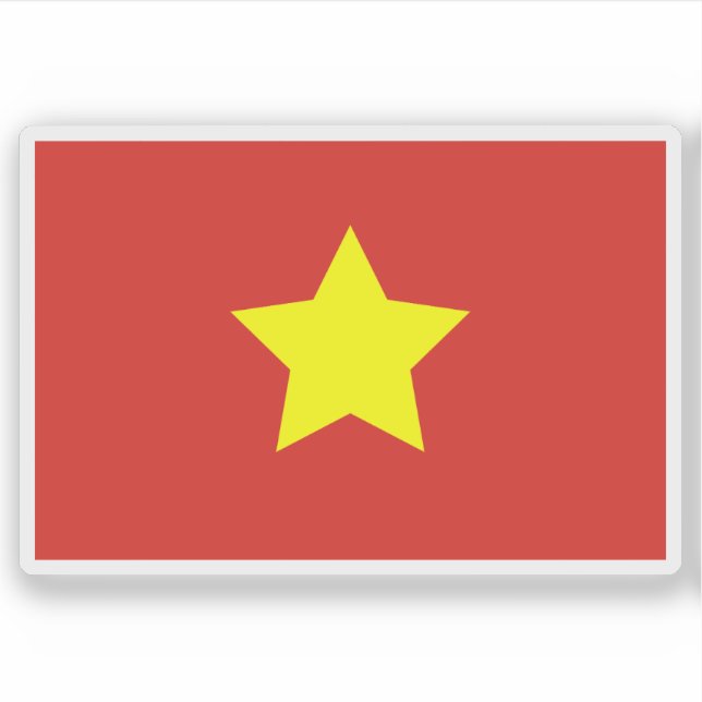 The Democratic Republic of Vietnam flag ('45–'55) (Front)