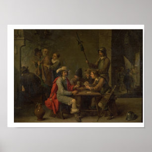 The Denial of St. Peter, 1646 (oil on canvas) Poster