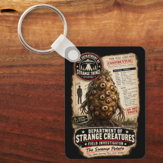 The Department of Strange Things Key Ring