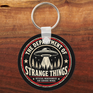 The Department of Strange Things Key Ring
