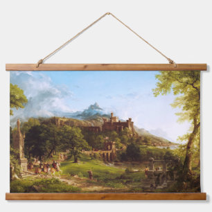 The Departure by Thomas Cole Hanging Tapestry