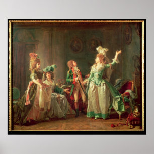 The Departure of the Dragoon Guard, 1774-1819 Poster