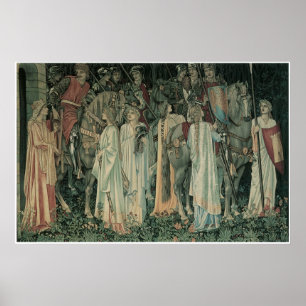 The Departure of the Knights Poster