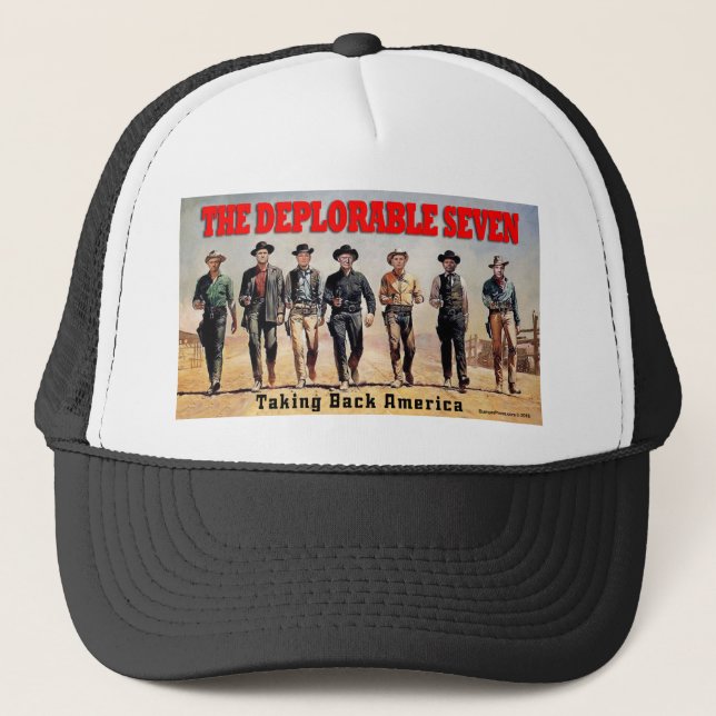 The Deplorable Seven Trucker Hat (Front)