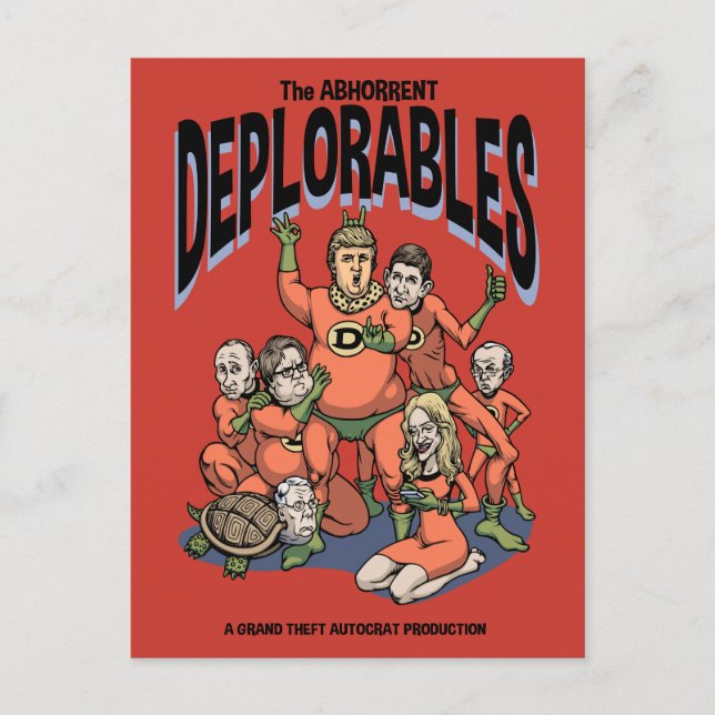 The Deplorables Postcard (Front)