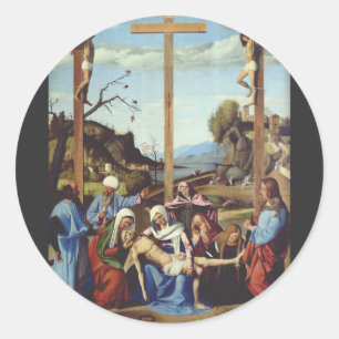 The Deposition of Jesus Christ Classic Round Sticker