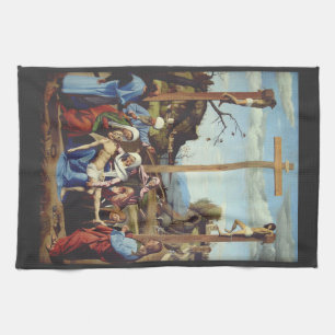 The Deposition of Jesus Christ Tea Towel