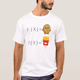The derivative of a potato ,math joke,math pun T-Shirt