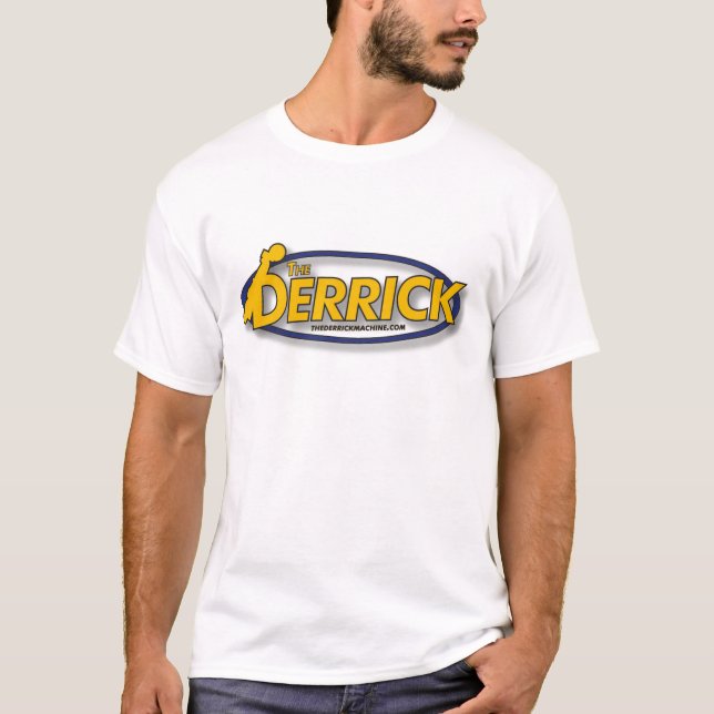 The Derrick machine Hamstring development Muscle T-Shirt (Front)
