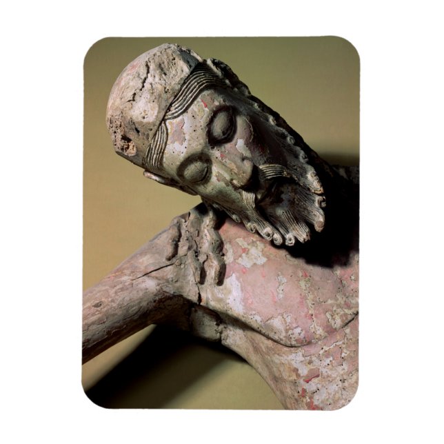 The Descent from the Cross, 12th century (polychro Magnet (Vertical)