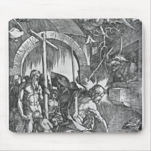 The descent of Christ into Limbo Mouse Pad