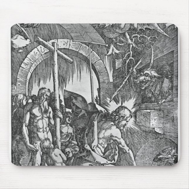The descent of Christ into Limbo Mouse Pad (Front)